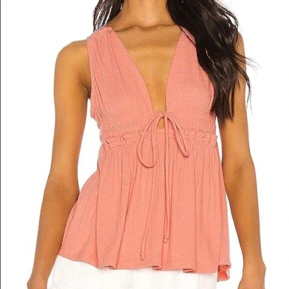Free People Beach Bound Tank - Picture 1 of 8
